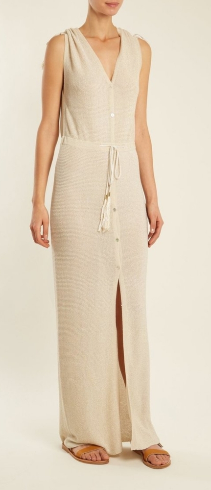 Melissa Odabash Siobhan gold dress cover-up brand new
